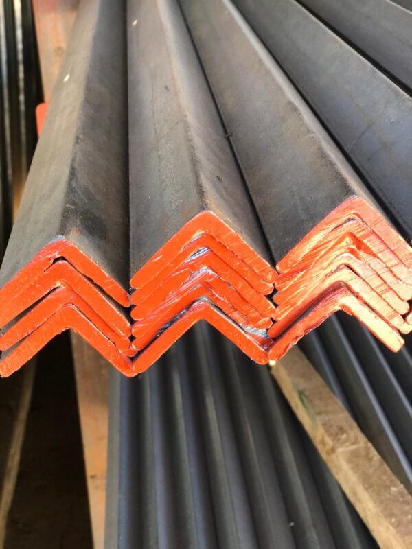Angle iron can be used for framing , supporting structures etc.
